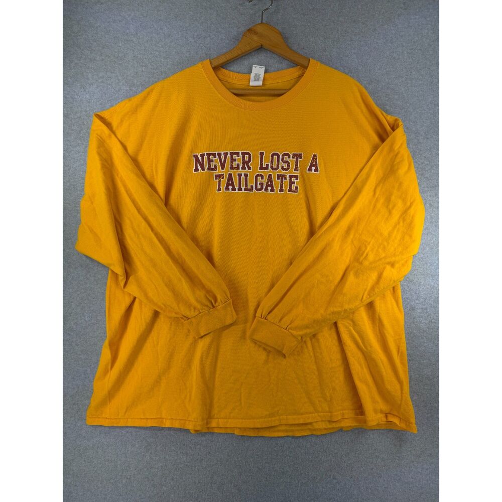 Central Michigan CMU 4XL Never Lost a Tailgate Long Sleeve Shirt Chippewas 3638